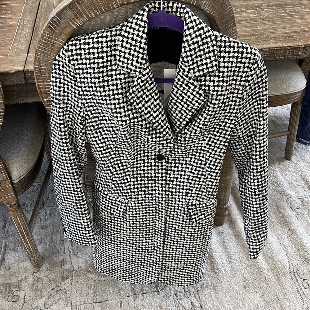 NEW Zara Tweed Blazer Dress- Never Worn Size-XS